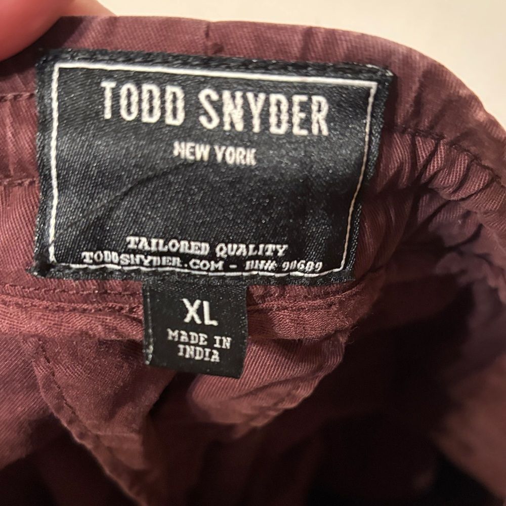 Todd Snyder Drawstring Chino Pants XL - Picture 2 of 7